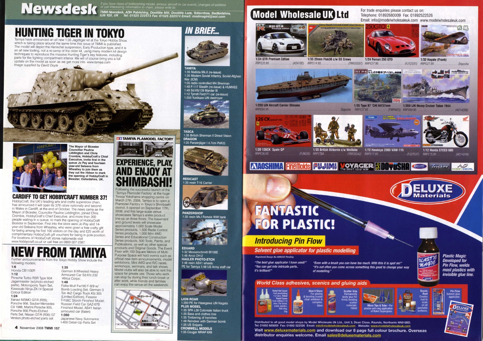 Tamiya Model Magazine 157 (2008-11)